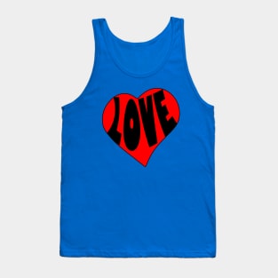 Love In My Heart Valentine's Day Sweetest Day Boyfriend Girlfriend Son Daughter Tank Top